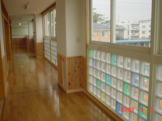２階廊下南東向き